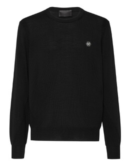 Philipp Plein: Чёрный свитер 