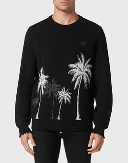 Philipp Plein: Чёрный свитер 