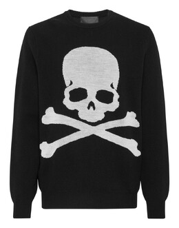 Philipp Plein: Чёрный свитер 
