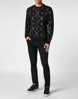 Philipp Plein: Жаккардовый свитер 