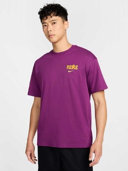 Nike: Фиолетовая футболка  NSW