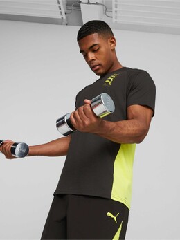 PUMA: Чёрная футболка 