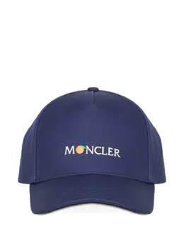 Moncler: Синяя кепка 