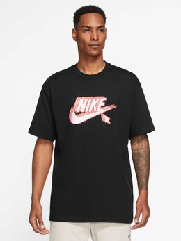 Nike: Чёрная футболка  Futura