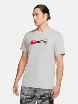 Nike: Серая футболка  Training