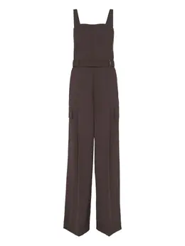 Brunello Cucinelli: Коричневый комбинезон 