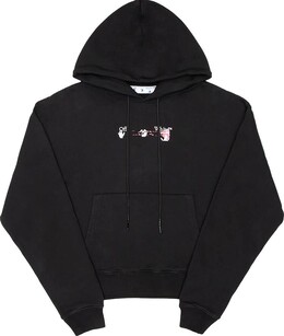 Off-White: Толстовка  Acrylic Arrows из акрила
