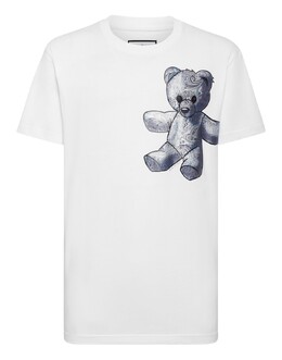 Philipp Plein: Белая футболка  Teddy Bear