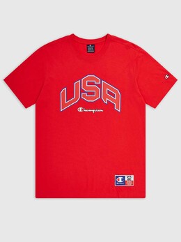 Champion: Красная футболка 