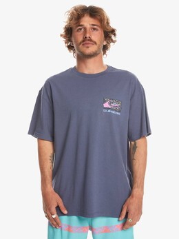 Quiksilver: Синяя футболка 
