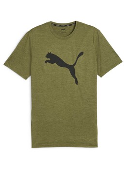 PUMA: Зелёная футболка  Train