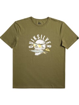 Quiksilver: Зелёная футболка 