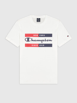 Champion: Белая футболка 