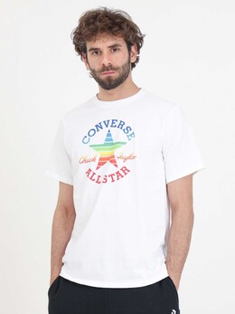Converse: Белая футболка  Chuck