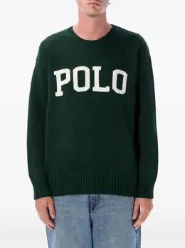 Polo Ralph Lauren: Зелёный свитер 
