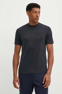EA7 Emporio Armani: Тёмная футболка 