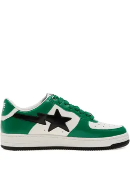 A BATHING APE®: Зелёные кроссовки 