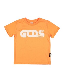 GCDS: Оранжевая футболка 