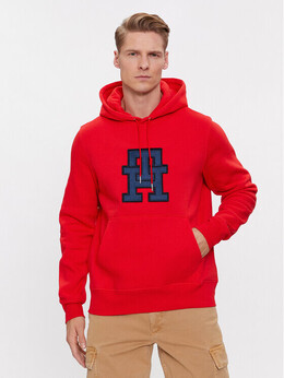 Tommy Hilfiger: Красная толстовка 