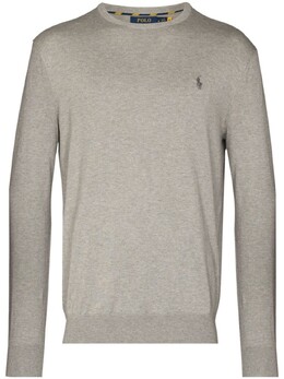 Polo Ralph Lauren: Серый свитер 