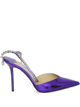 Jimmy Choo: Фиолетовые туфли  Saeda