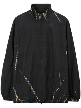 Burberry: Куртка в клетку 