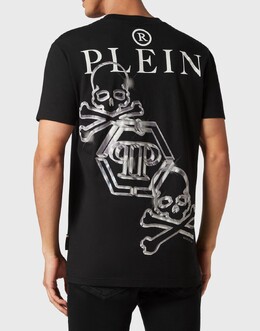 Philipp Plein: Чёрная футболка  PP