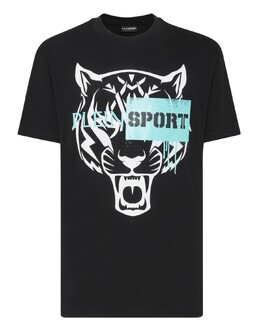 Plein Sport: Чёрная футболка 