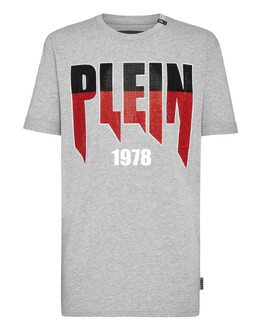 Philipp Plein: Серая футболка  PP1978