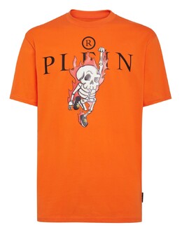 Philipp Plein: Оранжевая футболка 