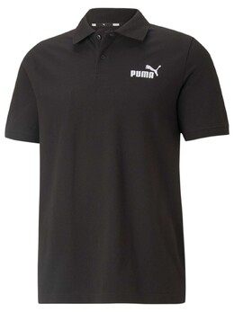 PUMA: Чёрная футболка  Ess