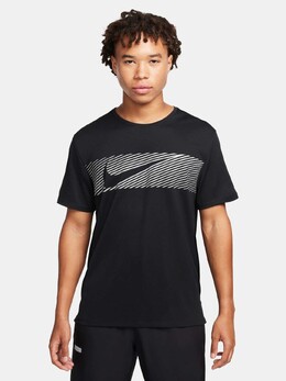 Nike: Чёрная футболка 