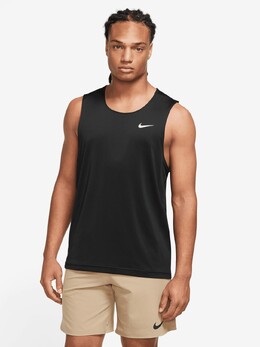 Nike: Чёрная майка 