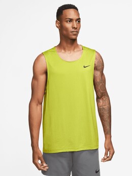 Nike: Зелёная майка 