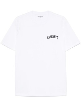 Carhartt WIP: Белая футболка  Script