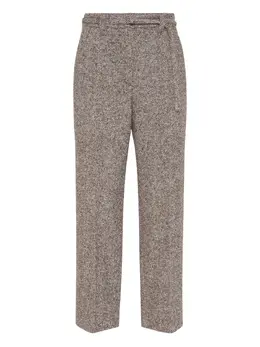 Brunello Cucinelli: Твидовые брюки 