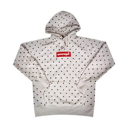 Supreme: Свитшот  Box Logo в горошек
