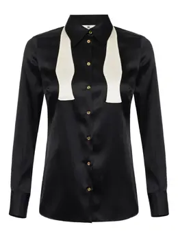 Elisabetta Franchi: Атласная рубашка 