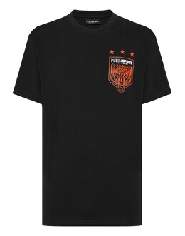 Plein Sport: Чёрная футболка 