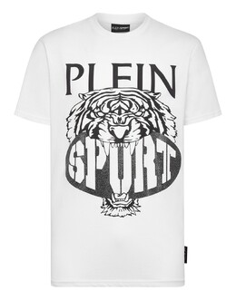 Plein Sport: Белая футболка 