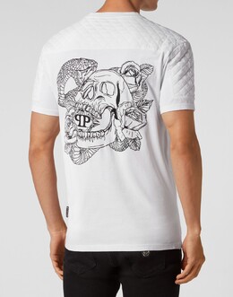 Philipp Plein: Белая футболка 