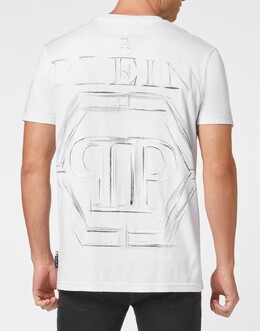 Philipp Plein: Белая футболка 