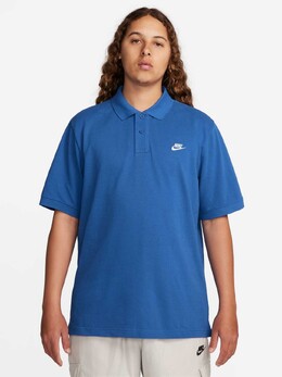 Nike: Синяя футболка  Club