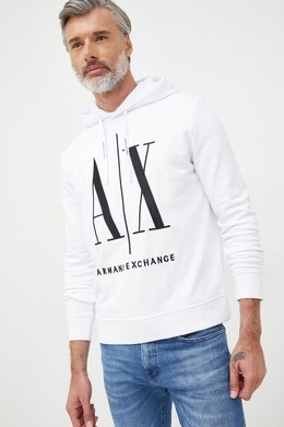 Armani Exchange: Толстовка с капюшоном 
