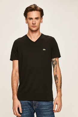 Lacoste: Чёрная футболка 
