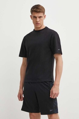Reebok: Чёрная футболка 