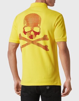 Philipp Plein: Жёлтая рубашка  Skull