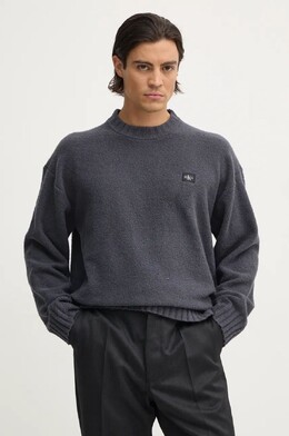 Calvin Klein Jeans: Серый свитер 