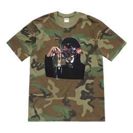 Supreme: Зелёная футболка 