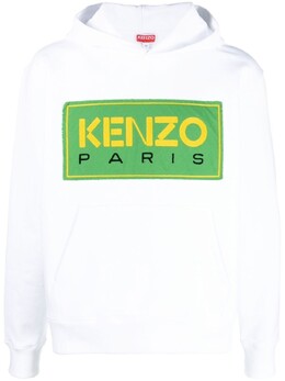Kenzo: Белая толстовка 